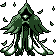 Decidueye shiny sprite in Ghost Grey
