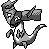 Drakloak front sprite in Ghost Grey