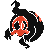 Duskull shiny sprite in Ghost Grey