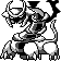 Giratina front sprite in Ghost Grey
