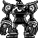 Golurk front sprite in Ghost Grey