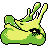 Goomy shiny sprite in Ghost Grey