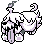 Greavard shiny sprite in Ghost Grey