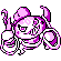 Hoopa shiny sprite in Ghost Grey