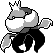Jellicent front sprite in Ghost Grey
