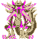 Lycanroc shiny sprite in Ghost Grey