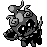 Marshadow front sprite in Ghost Grey