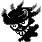 Misdreavus front sprite in Ghost Grey