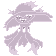 Mismagius shiny sprite in Ghost Grey