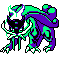 Raikou shiny sprite in Ghost Grey