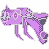Remoraid shiny sprite in Ghost Grey