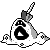 Sandygast front sprite in Ghost Grey