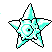 Staryu shiny sprite in Ghost Grey