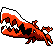 Trapinch shiny sprite in Ghost Grey