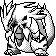 Tyranitar front sprite in Ghost Grey