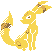 Umbreon shiny sprite in Ghost Grey