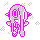 Vanillite shiny sprite in Ghost Grey