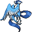 Galarian Articuno shiny sprite in Heart & Soul