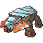 Hisuian Avalugg shiny sprite in Heart & Soul