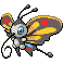 Beautifly front sprite in Heart & Soul