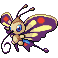 Beautifly shiny sprite in Heart & Soul