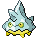 Bergmite shiny sprite in Heart & Soul