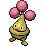 Bonsly shiny sprite in Heart & Soul