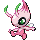Celebi shiny sprite in Heart & Soul