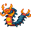 Centiskorch shiny sprite in Heart & Soul