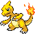 Charmeleon shiny sprite in Heart & Soul