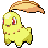 Chikorita shiny sprite in Heart & Soul