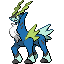 Cobalion shiny sprite in Heart & Soul