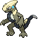 Cyclizar shiny sprite in Heart & Soul