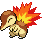Cyndaquil shiny sprite in Heart & Soul