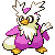 Delibird shiny sprite in Heart & Soul
