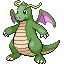 Dragonite shiny sprite in Heart & Soul