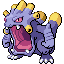 Exploud front sprite in Heart & Soul