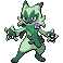 Floragato shiny sprite in Heart & Soul