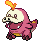 Fuecoco shiny sprite in Heart & Soul