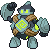 Golett shiny sprite in Heart & Soul