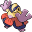 Hariyama shiny sprite in Heart & Soul