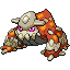 Heatran shiny sprite in Heart & Soul