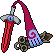 Honedge shiny sprite in Heart & Soul