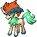Keldeo shiny sprite in Heart & Soul