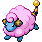 Mareep shiny sprite in Heart & Soul