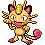 Meowth shiny sprite in Heart & Soul