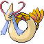 Milotic shiny sprite in Heart & Soul