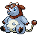 Miltank shiny sprite in Heart & Soul