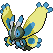 Mothim shiny sprite in Heart & Soul