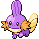 Mudkip shiny sprite in Heart & Soul